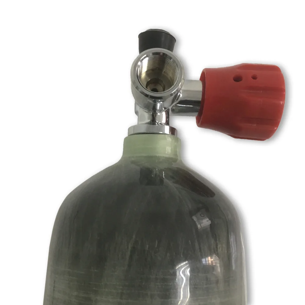 AC10311 Cylinder Pcp 3L 300bar Carbon Fiber SCUBA Cylinder Compressed Air Gun Gas Cylinder Oxygen Cylinder Drop Shipping Acecare