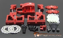 FID Racing Centre Differential Bracket Adjustable Calipers Version Assembly FOR LOSI DBXL