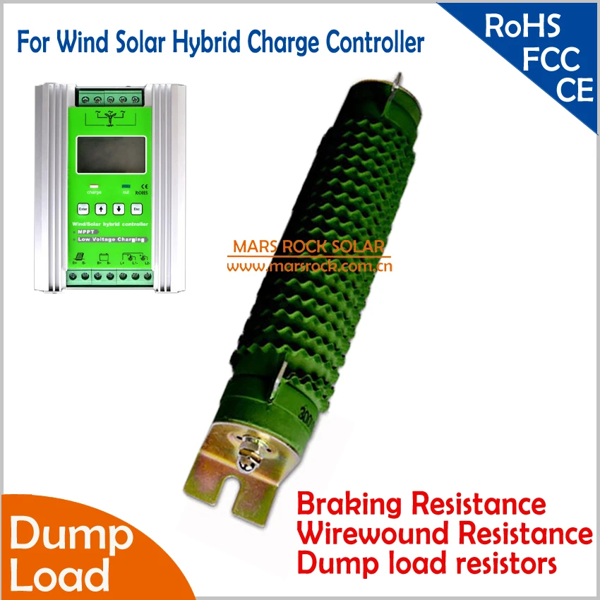 

Ceramic Tube Wirewound Resistance used as dump load resistors, braking resistance for wind sola turbine hybrid controller