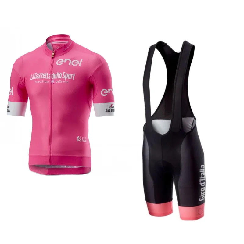 pink cycling jersey