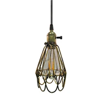 Retro Creative Grapefruit Design E27 Pendant Light American Industrial Wind Iron Pendant Lamp for Cafe Restaurant Bar Bedroom multicolor modern creative concise iron pendant light cafe ber bedroom restaurant livingroom decoration lamp free shipping