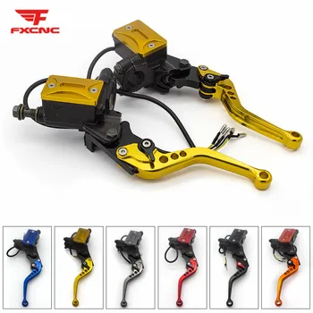 

CNC 7/8" 22MM Universal For 50cc-300cc Motorcycle Brake Clutch Master Cylinder Reservoir Hydraulic Clutch Lever 100cc 150cc 200
