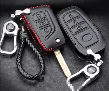 

1pc new item key packs black key cases car key bags suitable for toyota corolla camry lexvin rav4 crown reiz highlander