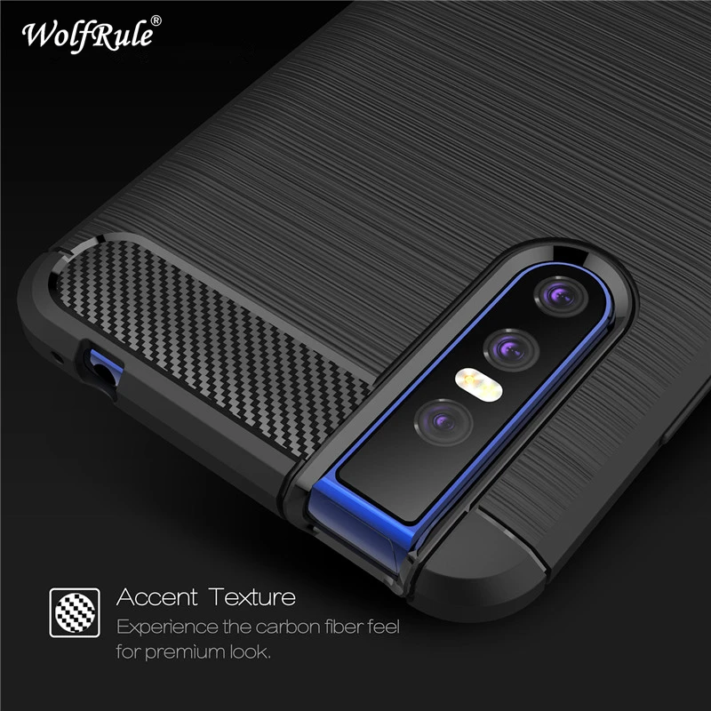 Vivo V15 Pro Phone Case Cover Shockproof Soft TPU Brushed Back Case For Vivo V15 Pro Case Shell Vivo V15 Pro V15 Pro Funda 6.39\