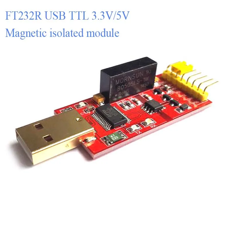 Ch340 ftdi ft232 Магнитный изолированный usb ttl 3 В 5 в модуль|usb usb|usb ft232module 5v |