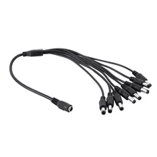 ABKT-1 Женский до 8 Мужской кабель питания сплиттера шнур для CCTV Secuirty системы камеры DVR