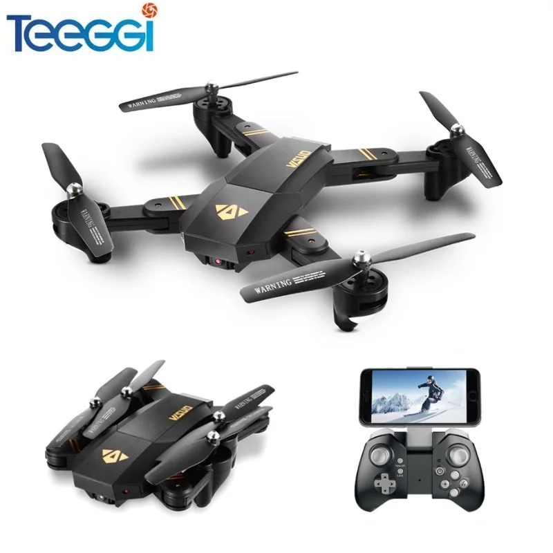 

VISUO Xs809HW Xs809W Foldable Drone with Camera HD 2MP Wide Angle WIFI FPV Altitude Hold RC Quadcopter Helicopter VS JJRC E58