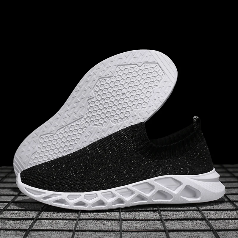 

2019 Men Summer Casual Breathable Shoes Soft Air Mesh Slip On Shoes Zapatos Para Hombre Tenis Masculino Adulto Sneakers Krasovki