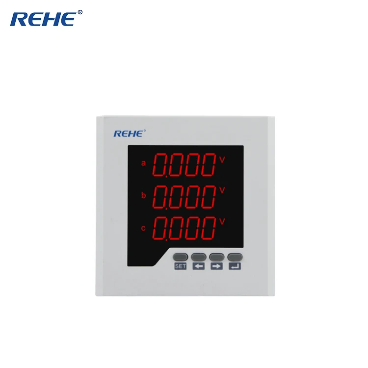 

REHE RH-3D2 120*120MM Three Phase Multi-function Monitoring Instrument Measuring Instrument