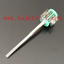 0,30 мм проволока диаметр Полировочная щетина щетка нержавеющая сталь полировальный щетки 10 шт./упак. монтируется матовая проволочная щетка