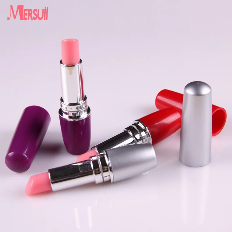  Lipstick Mini Vibrator Waterproof Vibrating Bullets Vibrators Secret Portable Jump Egg Sex Toys for Woman Clitoris Stimulator 