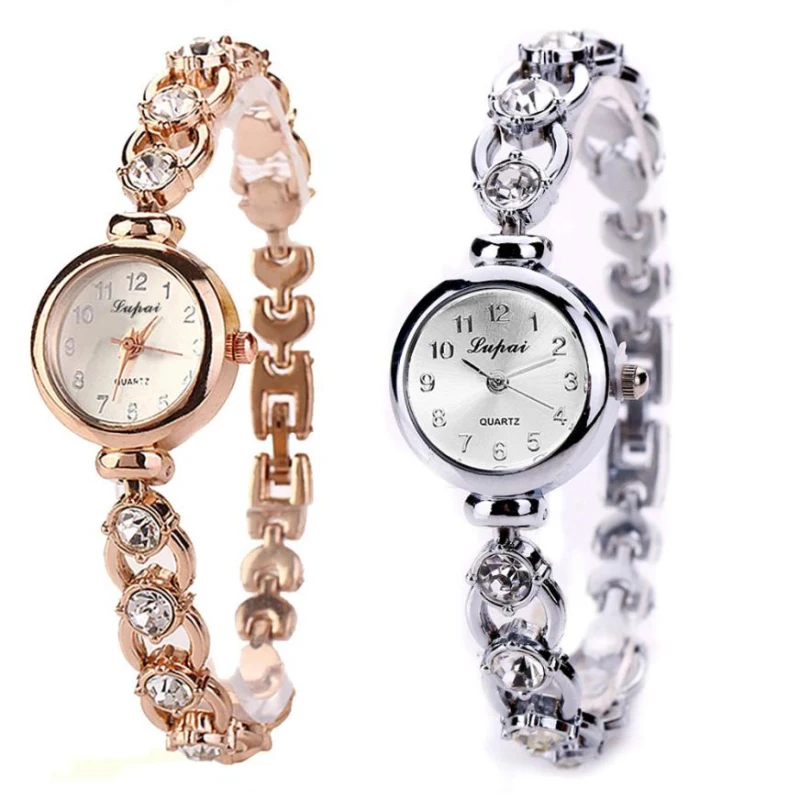 Lvpai женские часы модные серебряные женские часы Роскошные Стразы браслет часы Reloj Mujer Montre Femme
