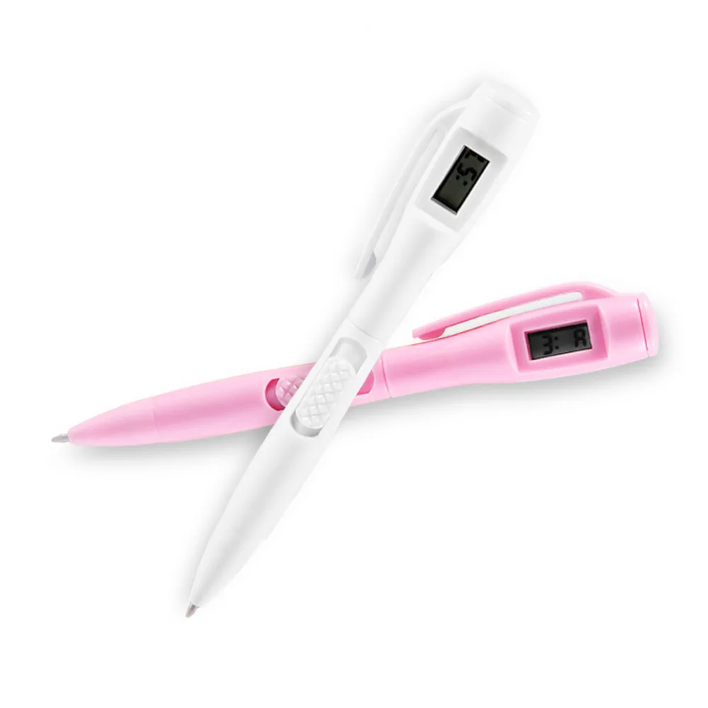 

Digital Watch Ballpoint Pen Electronic Clock Student Test Pen Stationery Servants Private Dedicated Test For Office School