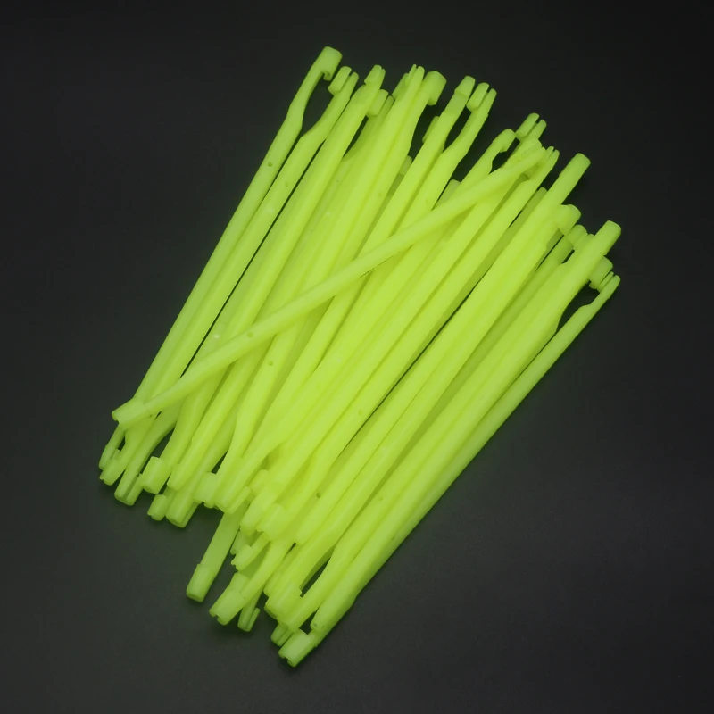

Plastic. The hook. Easy to use. No sinking. The hook that floats on the water
