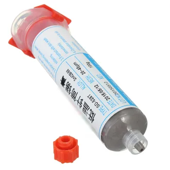 

100g Low Temperature SMT LED Lead Free SMT Solder Paste Melting Point 138 Degree Melting Point Welding Flux Grease + Needles