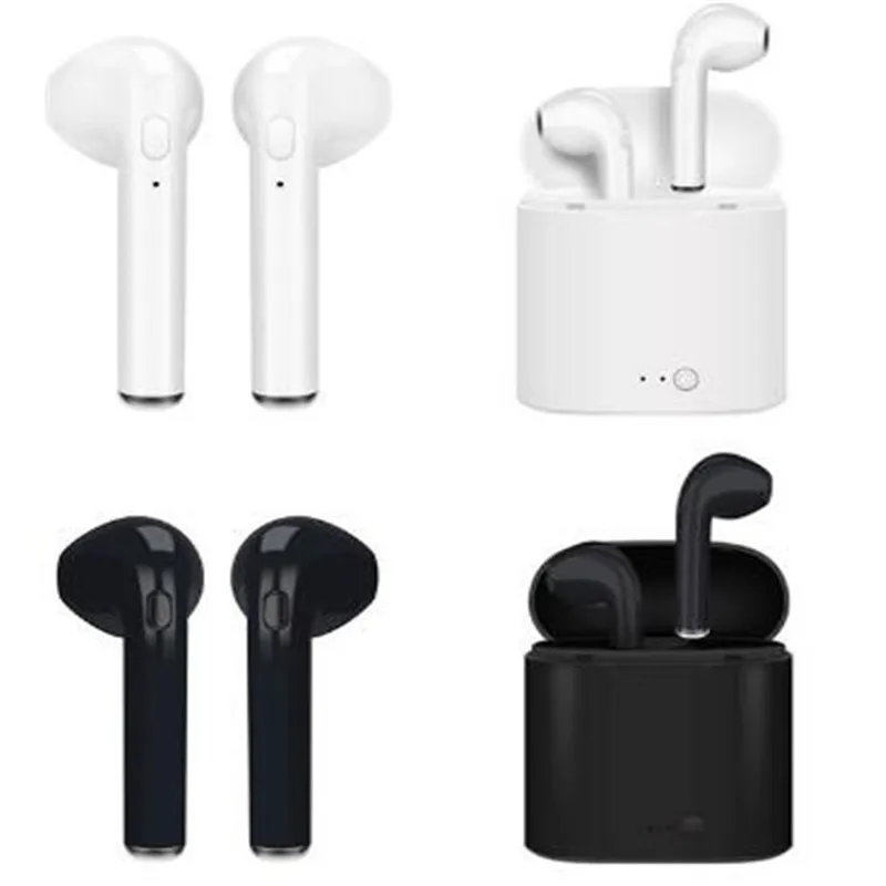 

Bluetooth Mini Wireless i7 TWS Earphone With Earphones Charging Box Stereo Earbud Headsets For Android IOS PK S530 i8s i9s i10