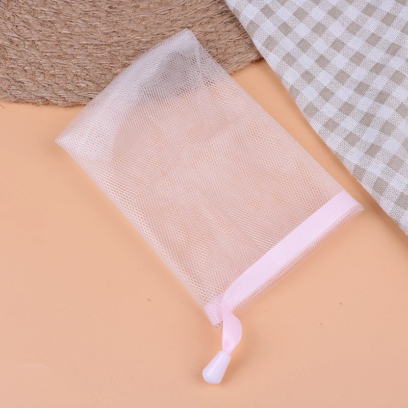 

2pcs/lotSoap Bag Foam Mesh Soaped Glove for Foaming Cleaning Bath Soap Net Bathroom Cleaning Mesh Gloves Bath Sponges