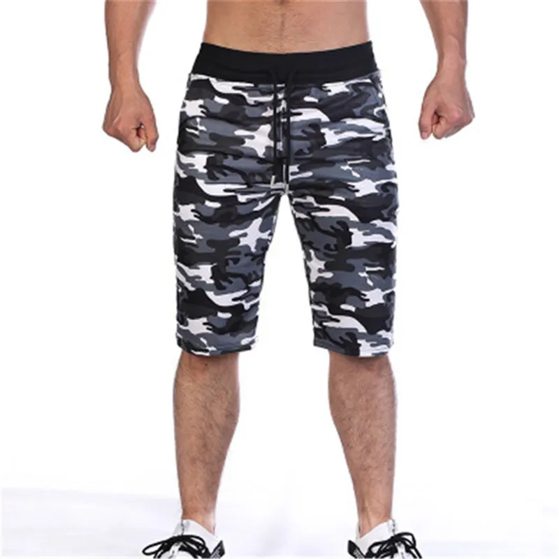 

2019 New cotton Camouflage Running Shorts Men Sports Shorts Quick Dry Training Exercise Joggers Gym Shorts