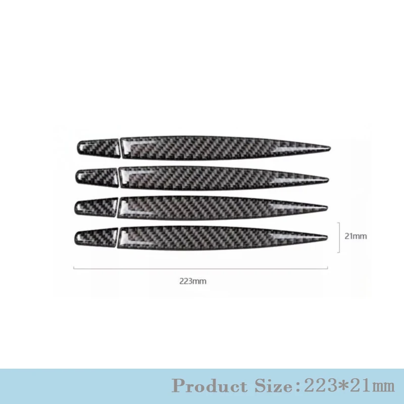 Atreus декоративные наклейки на дверные ручки для BMW X5 X6 F15 X1 F48 F16 2 серии M 1