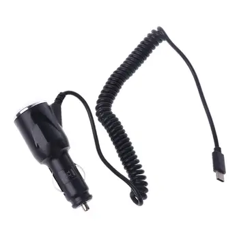 

USB3.1 Type-C Car Adapter Charger Coiled Cable For OnePlus 2 Nexus 6P/5X Macbook