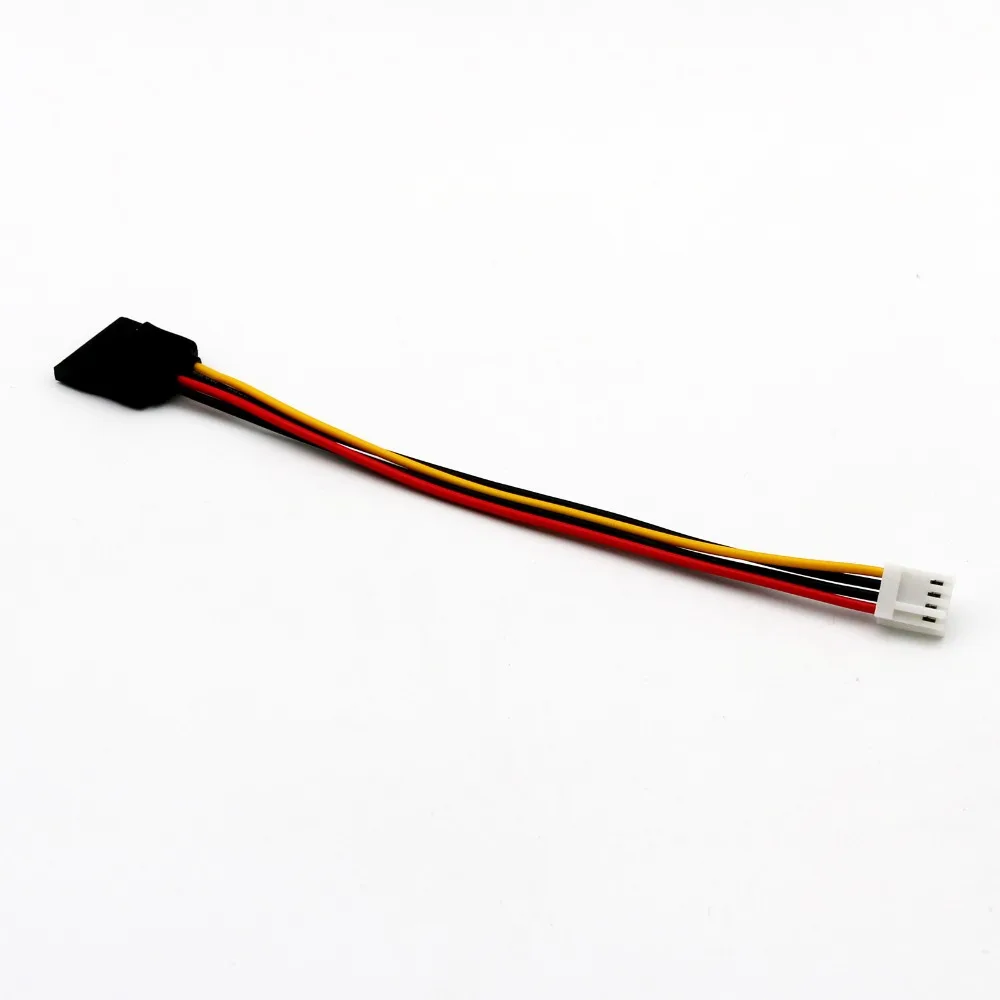 10 шт. SATA 15 контактный разъем на 4 флоппи FDD питания адаптер кабель шнур 20