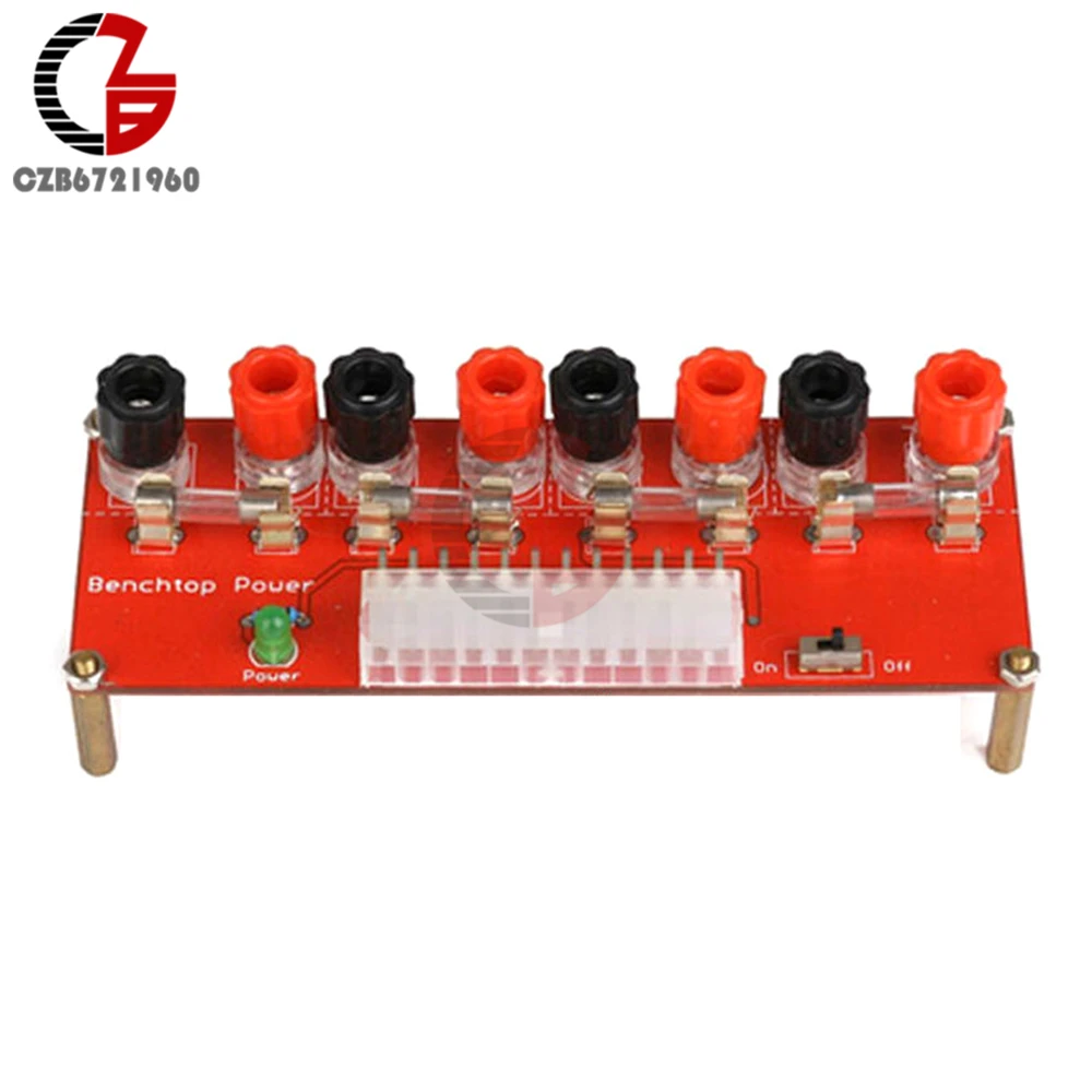 24 دبابيس ATX الفوق الطاقة المقبس الكمبيوتر PC امدادات الطاقة مجلس اندلاع محول