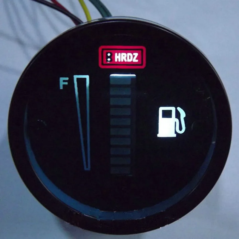 universal car 2 52mm fuel level meter gauge motorcycle instrument