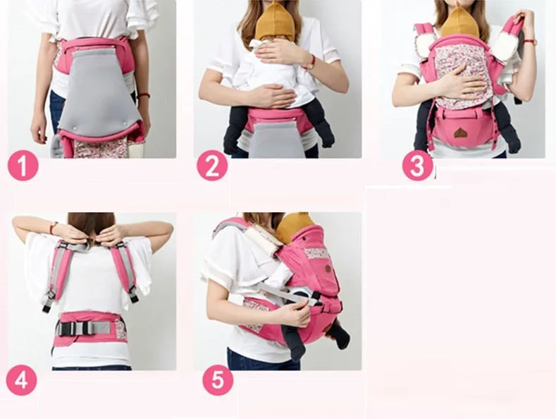 Акция! Baby Carrier для переноски рюкзак перевозки малышей слинг Обёрточная бумага/Детские Подтяжки для женщин