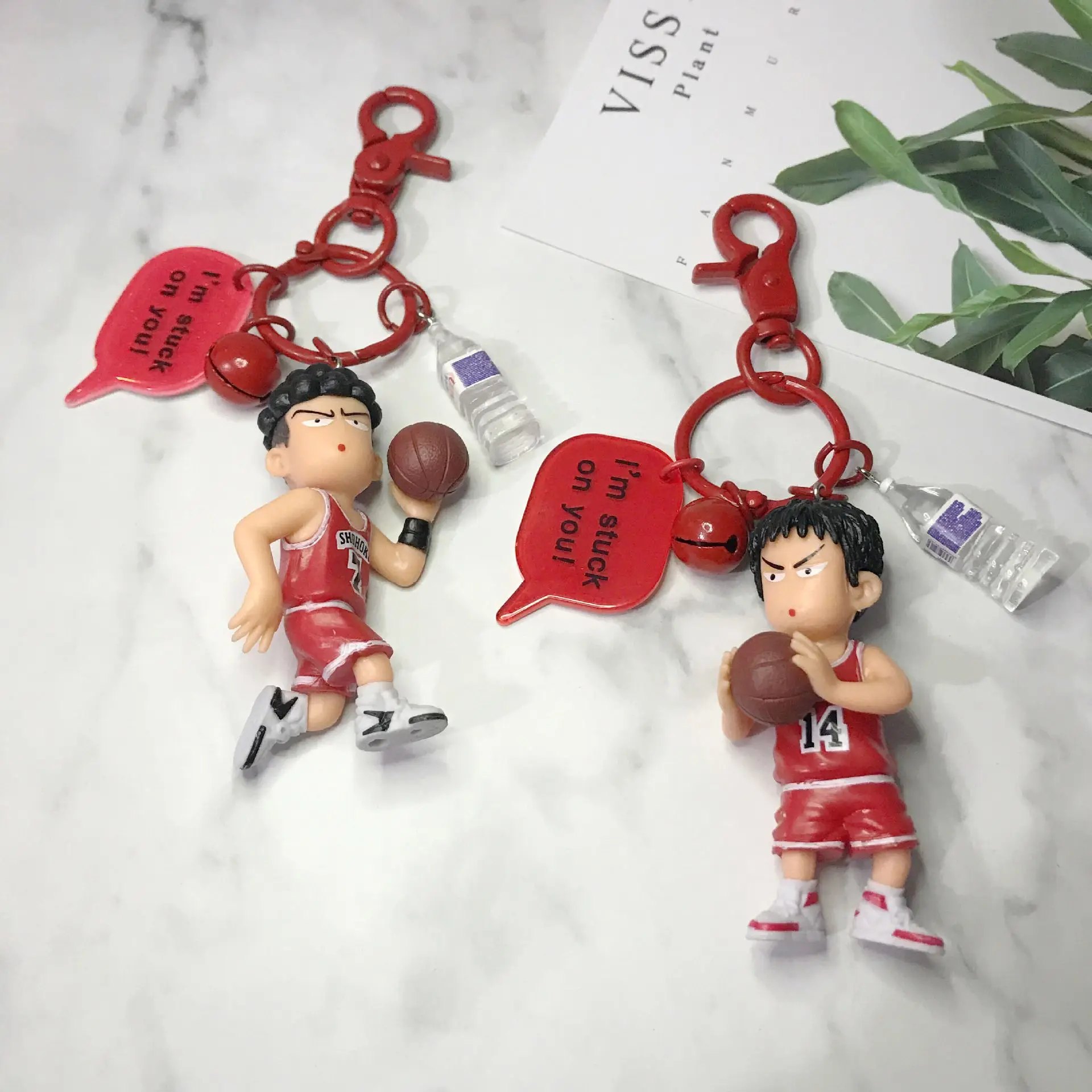 Высокое качество 2019 Новый DUNK акриловый брелок ханамичи сакураги Rukawa акаджи каэде