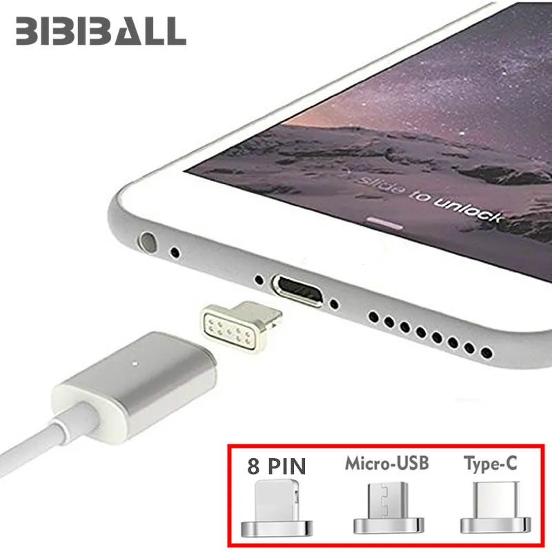 Магнитный зарядный USB для iPhone 8, 7, 6, 5 X, Xiaomi Mi, 6x, a1, redmi 5 plus, samsung, Android, зарядное устройство для мобильного телефона, магнитный USB для передачи данных