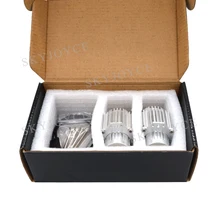 Error Free 80W E90 E91 LED Angel Eyes Marker Kit Day Running White Lights For 2006-2008 E90 E91 325 LED Angel Eyes led marker
