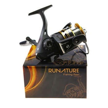 

Runature Fishing Spinning Reel Ultralight Smooth 7+1 BB High Speed Ratio Aluminum Spool Carp Fishing Spinning Reel