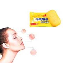 85 г Шанхай серное мыло 4 условия кожи Себорея клещ против грибка Парфюмерное масло пузырь для ванны здоровое мыло