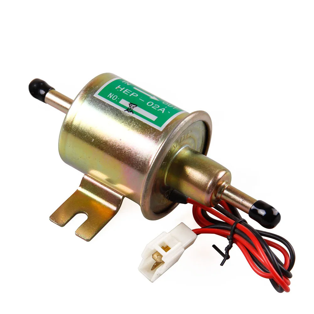 

Universal Diesel Petrol Gasoline Electric Fuel Pump HEP-02A Low Pressure 12V
