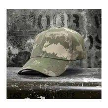 Тактический Бой Airsoft камуфляж быстросохнущая Бейсбол Гольф Тенни Кепки Спорт на открытом воздухе Охота Рыбалка Велоспорт Пеший туризм шляпа