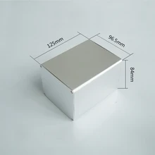 Алюминиевый корпус коробка PCB приборная коробка DIY электронный проект чехол 96,5 мм* 84 мм* 125 мм 8221