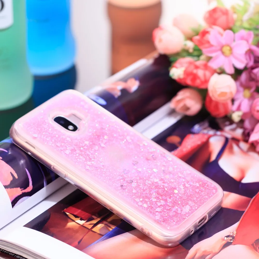 Чехол для Samsung Galaxy J2 Pro J2pro J 2 2018 J250 J250F SM-J250F Блестящий Мягкий ТПУ чехол задней
