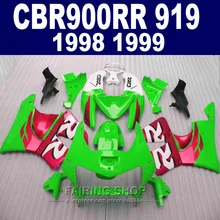 Green / red For Honda Cbr900rr Fairings 919 1999 1998 free EMS Fairing kit cbr900rr919 98 99 CN50