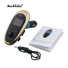 Kebidu Беспроводной Bluetooth FM аудио автомобиля Mp3 передатчик игрока в-Автомобильный fm-модулятор громкой связи Bluetooth автомобильный набор, свободные руки, с ЖК-дисплей Дисплей