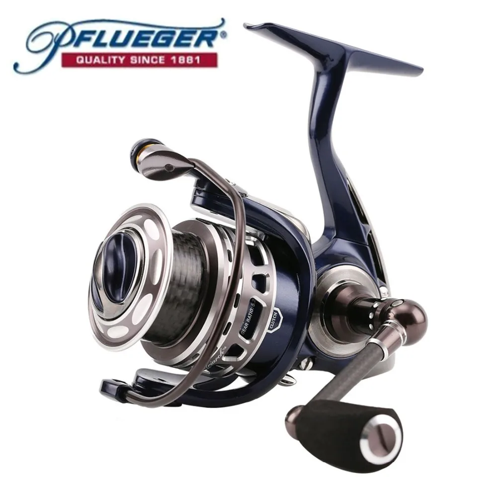 Оригинальная Рыболовная катушка Pflueger PATRIARCH 9525 9530 9535 спиннинговая 9 + 1BB 5 2: 1 для