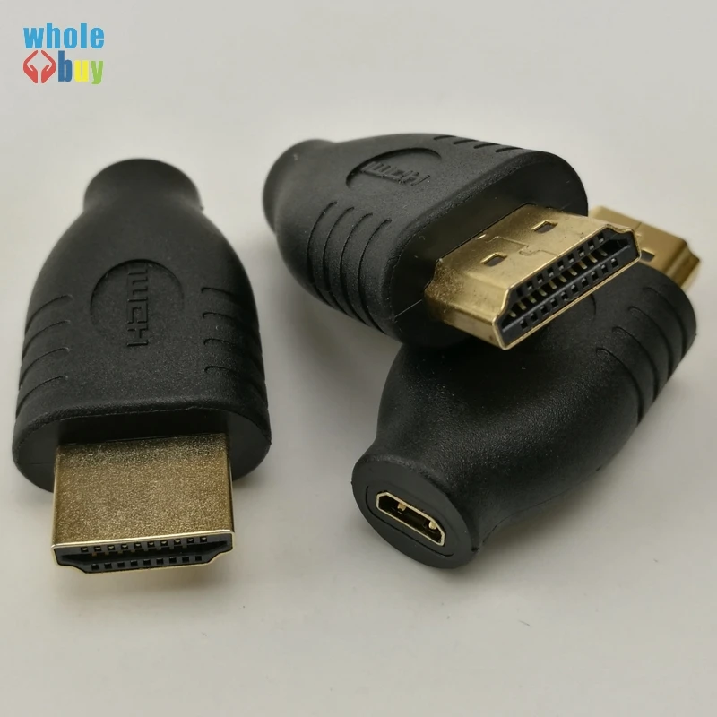 Универсальный переходник с HDMI типа A на Micro Тип D гнездом мама дорожное зарядное