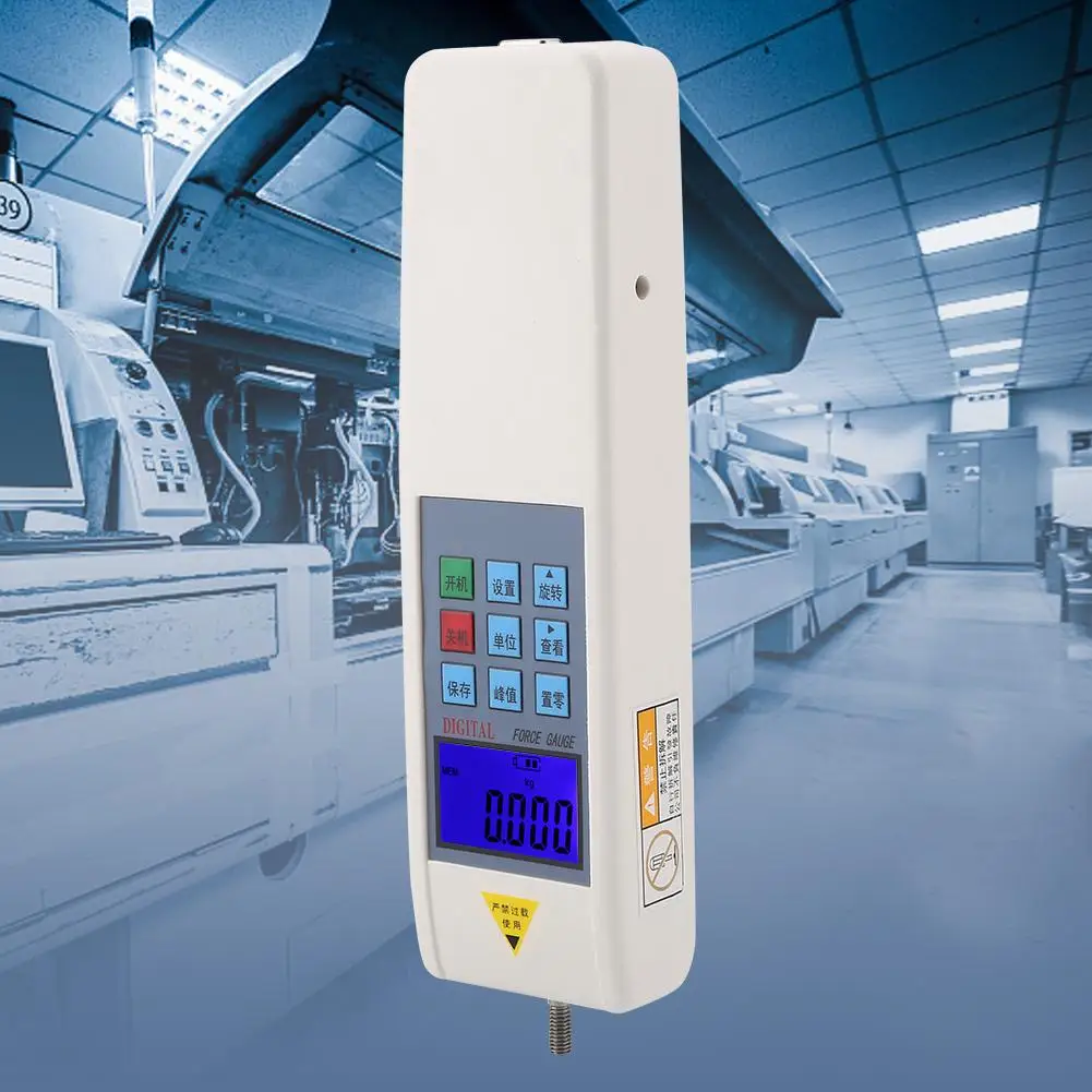 AC100-240V SH-100 Измерение силы тестер цифровой динамометр метр 1-100N ЕС Plug