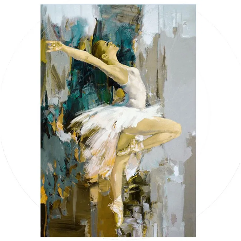 Modern-Home-Decoration-Wall-Art-Hand-painted-Ballet-Dancer-Oil-Painting-on-Canvas-Handmade-Girl-Dancers