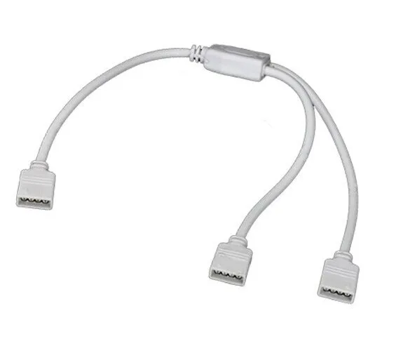

50 шт 4pin RGB разъем сплиттер от 1 до 2 гнездовой разъем Бесплатная доставка