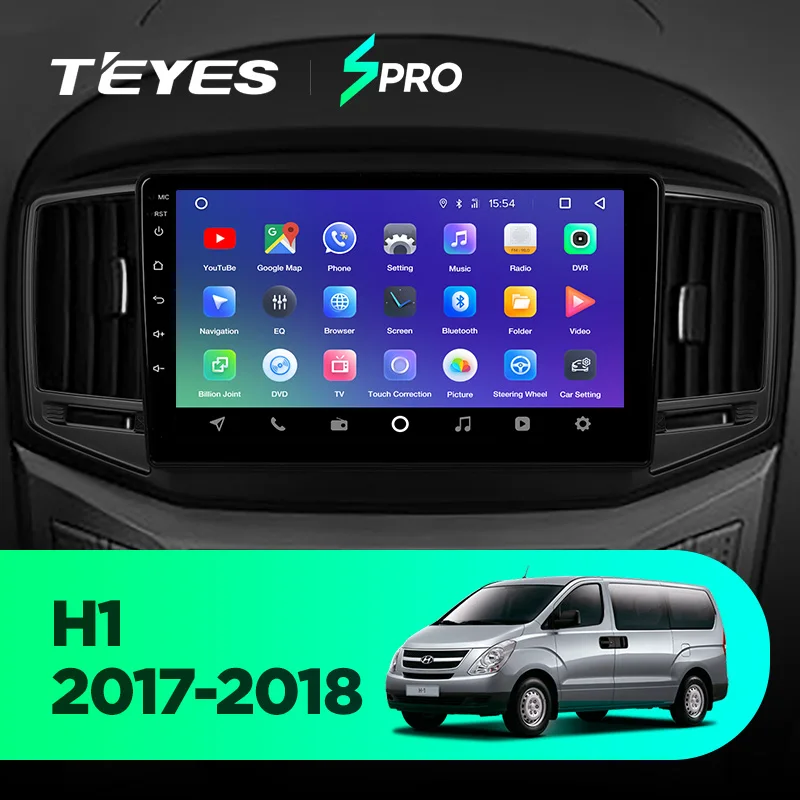Best TEYES SPRO For Hyundai H1 2 Starex 2017-2018 Android Navigation GPS No 2 din dvd Car Radio Multimedia Video Player 1