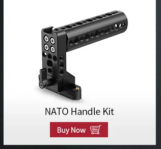 SmallRig Outrigger Nato ручка с 1/" и 3/8" резьбовыми отверстиями для универсальной камеры клетка/монитор/Magic Arm-1534