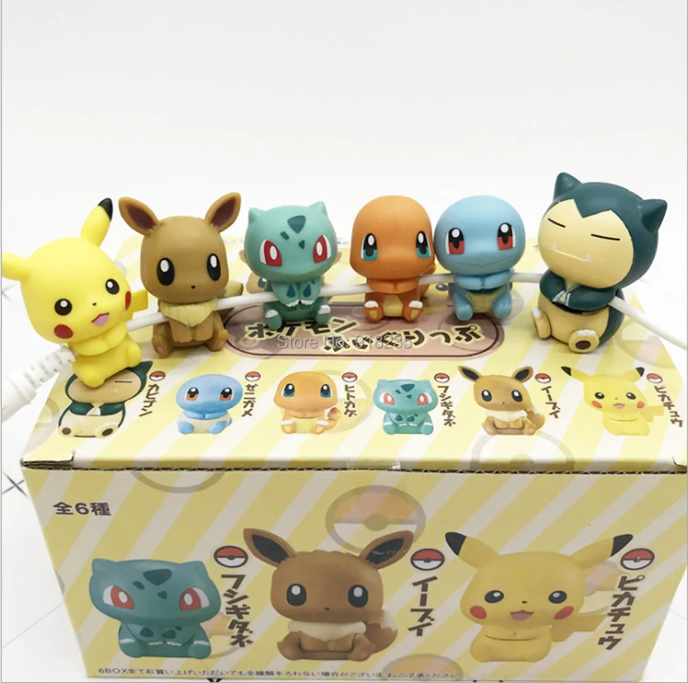 Экшн фигурки Pika Snorlax Eevee 5 см ПВХ 48 шт.|Игровые и трансформеры| |