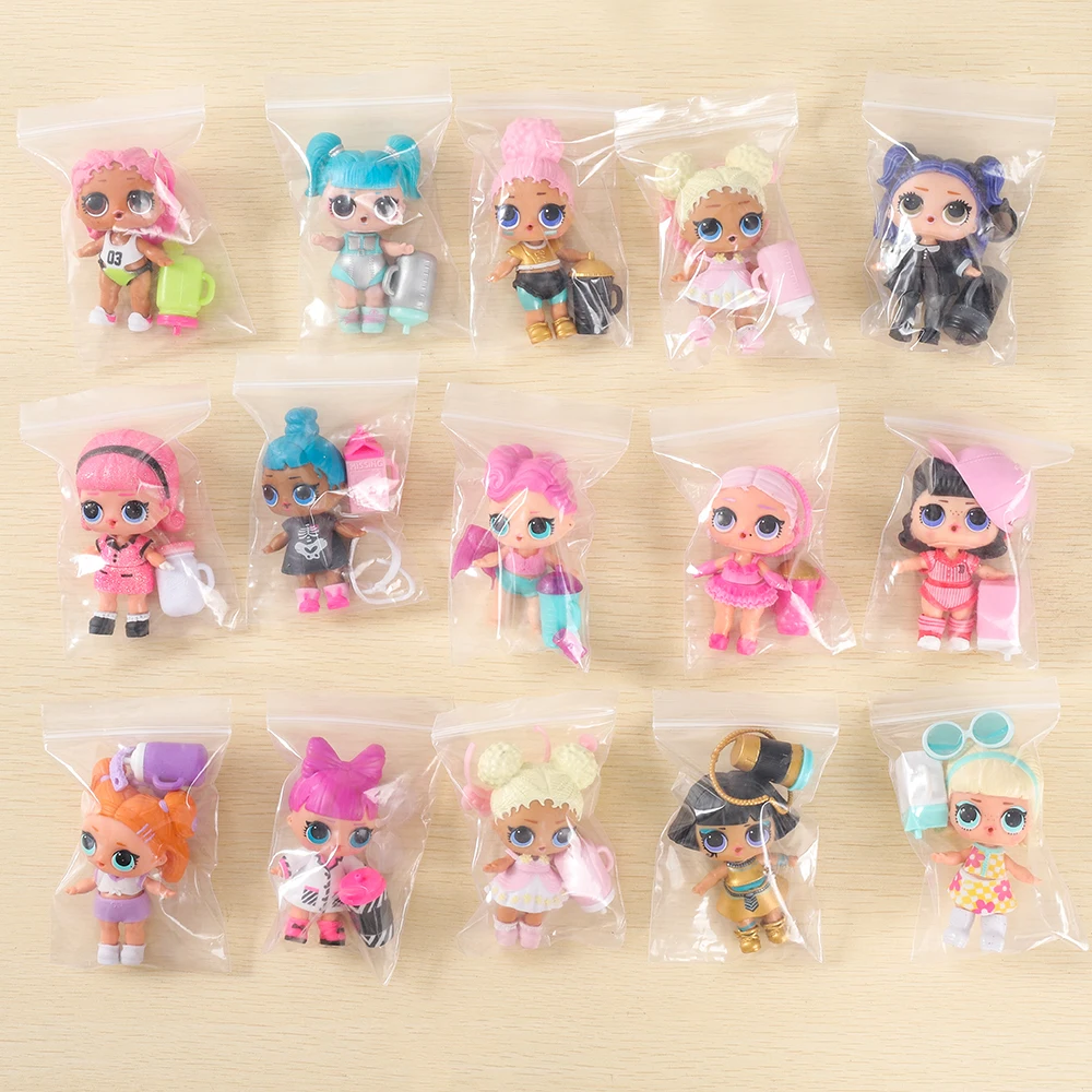 

Original Big anime figure toy doll with collocation clothes and bottles best doll toys for kids