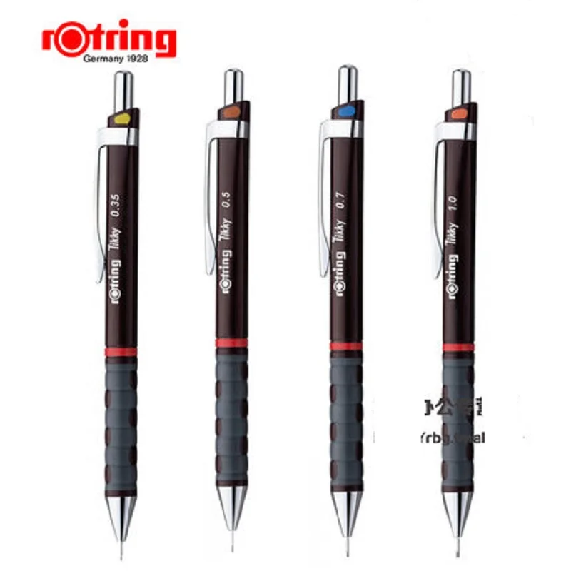 Немецкий механический карандаш rotring tikky 0,35& 0,5& 0,7& 1,0 студенческий карандаш для рисования Tikky 1 шт./лот