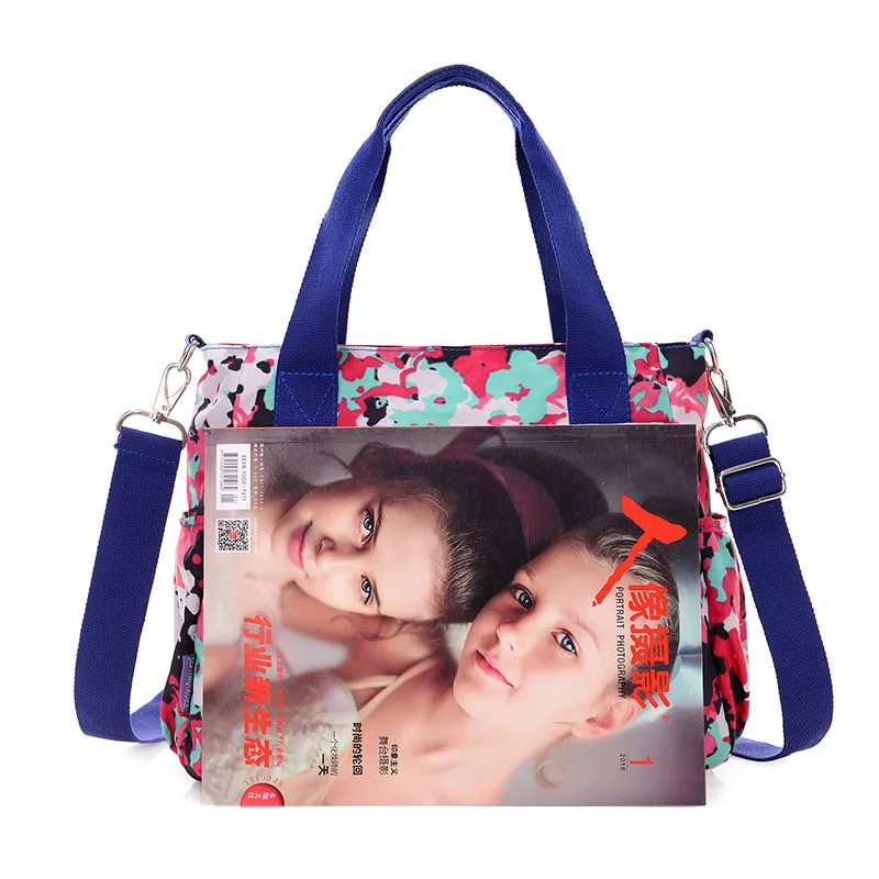 2017 العلامة التجارية أصيلة Crossbody أكياس المرأة السفر زائد حجم حقيبة يد متعددة الوظائف للماء النايلون حقيبة ساع